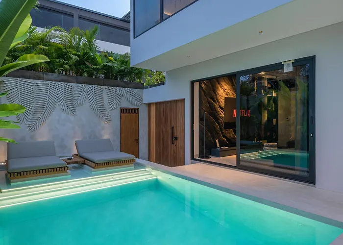 Under The Palms - A Luxurious 3-br In * Canggu (Bali)